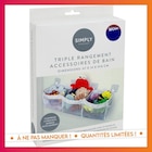 B&M Vénissieux - Promo Rangement accessoires de bain Promo Rangement accessoires de bain à 4,95 € dans le catalogue B&M à Vénissieux