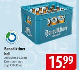 Aktuelles Benediktiner hell Angebot bei famila Nordost in Gifhorn ab 15,99 €