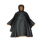 Poncho de pluie réfléchissant pour vélo et trottinette CASR Noir - Casr en promo chez Feu Vert Villeneuve-d'Ascq à 35,99 €