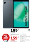 Tablette 8,7' Galaxy A11 - SAMSUNG - Hyper U à La Garenne-Colombes Tablette 8,7' Galaxy A11 - SAMSUNG en promo chez Hyper U La Garenne-Colombes à 159,00 €