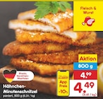 Hähnchen-Minuten­schnitzel bei Netto Marken-Discount im Heiligenhaus Prospekt für 4,49 €