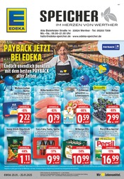 Aktueller EDEKA Discounter Prospekt in Spenge und Umgebung, "Aktuelle Angebote" mit 28 Seiten, 20.01.2025 - 25.01.2025