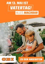 OBI Prospekt für Dahlenwarsleben mit 1 Seiten OBI Prospekt für Dahlenwarsleben: "AM 13. MAI IST VATERTAG! - ALLES MACHBAR", 1 Seiten, 04.05.2021 - 12.05.2021