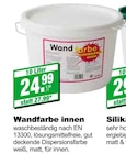 Wandfarbe innen Angebote bei EGGER Fachmarkt Landshut für 24,99 €