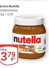Nutella von Ferrero für 3,79 € bei GLOBUS im Angebot Nutella von Ferrero im aktuellen GLOBUS Prospekt
