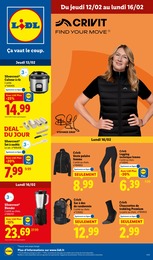 Prospectus Lidl à Villiers-Saint-Frédéric, "Ça vaut le coup.", 37 pages, 12/02/2026 - 16/02/2026