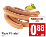 Wiener Würstchen im Angebot bei EDEKA in Passau Wiener Würstchen Angebote bei EDEKA Passau für 0,88 €