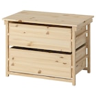 Kommode mit 2 Schubladen Kiefer Angebote von KRONÖREN bei IKEA Friedrichshafen für 45,00 €