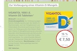 LINDA Premiumapotheke - 1000 I.E. Vitamin D3 Tabletten Angebot im Prospekt 1000 I.E. Vitamin D3 Tabletten bei LINDA Premiumapotheke im Prospekt "" für 7,50 €