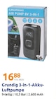 3-in-1-Akku-Luftpumpe im Angebot bei Action in Lutherstadt Wittenberg 3-in-1-Akku-Luftpumpe Angebote von Grundig bei Action Lutherstadt Wittenberg für 16,88 €