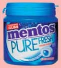 Chewing-gum pure fresh sans sucres fresh mint - MENTOS en promo chez Intermarché Chewing-gum pure fresh sans sucres fresh mint - MENTOS dans le catalogue Intermarché