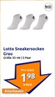 Sneakersocken Grau Angebote von Lotto bei Action Mülheim für 1,98 €