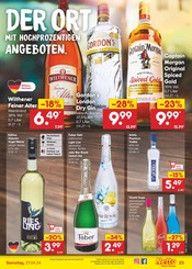 Spirituosen Angebote im Prospekt "Aktuelle Angebote" von Netto Marken-Discount auf Seite 25