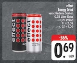 Aktuelles Energy Drink Black Recall Angebot bei EDEKA in Zwickau ab 0,69 €