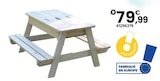 Promo TABLE SABLE 2 EN 1 à 79,99 € dans le catalogue JouéClub à Castres