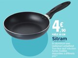 Poêle 20 cm - SITRAM à 4,90 € dans le catalogue E.Leclerc