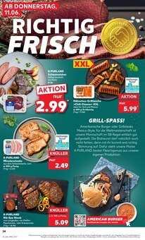 Steak im aktuellen Kaufland Prospekt (Essen) Steak im Kaufland Prospekt "Hier bin ich richtig" mit 50 Seiten (Essen)
