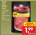 Enten- oder Gänsebrust im Angebot bei Netto Marken-Discount in Wunstorf Enten- oder Gänsebrust Angebote bei Netto Marken-Discount Wunstorf für 1,99 €