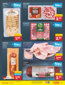 Wurst im Netto Marken-Discount Prospekt "Aktuelle Angebote" mit 59 Seiten (Cottbus)