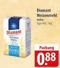 famila Nordost Falkensee - Diamant Weizenmehl extra Angebot im Prospekt Diamant Weizenmehl extra bei famila Nordost im Falkensee Prospekt für 0,88 €