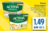 Activia Joghurt bei diska im Ornbau Prospekt für 1,49 €