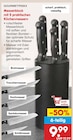 Messerblock mit 5 praktischen Küchenmessern Angebote von GOURMETmaxx bei Netto Marken-Discount Paderborn für 9,99 €