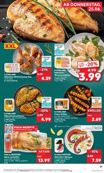Hähnchenbrust im Kaufland Prospekt "Hier bin ich richtig" mit 58 Seiten (Mannheim)