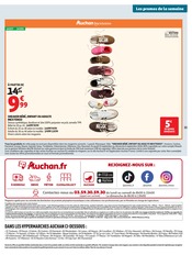 Promos Chaussures Femme dans le catalogue "LES TOPS DE LA RENTRÉE" de Auchan Hypermarché Chaussures Femme en promo dans le catalogue Auchan Hypermarché à la page 57