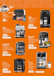 Caffe Crema im MediaMarkt Saturn Prospekt "High Tech für alle!" auf Seite 8