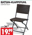 RATTAN-KLAPPSTUHL im Angebot bei Wreesmann in Stendal RATTAN-KLAPPSTUHL Angebote bei Wreesmann Stendal für 19,99 €