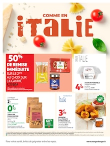 Catalogue Auchan Hypermarché de la semaine "COMME EN ITALIE" avec 2 pages, valide du 12/05/2026 au 25/05/2026 pour Valence et alentours Prospectus Auchan Hypermarché de la semaine "COMME EN ITALIE" avec 2 pages, valide du 12/05/2026 au 25/05/2026 pour Valence et alentours