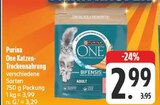 Aktuelles One Katzen-Trockenahrung Angebot bei EDEKA in Fürth ab 2,99 €