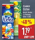 Eistee von Pfanner für 1,19 € bei ALDI Nord im Angebot Eistee von Pfanner im aktuellen ALDI Nord Prospekt