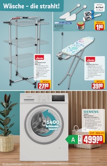 Waschmaschine im aktuellen REWE Prospekt (Bensheim) Waschmaschine im REWE Prospekt "Dein Markt" mit 40 Seiten (Bensheim)