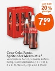 Coca-Cola, Fanta, Sprite oder Mezzo Mix bei tegut im Fürth Prospekt für 7,99 €