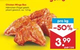 Aktuelles Chicken Wings Box Angebot bei Netto Marken-Discount in Würzburg ab 3,99 €