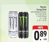 Aktuelles Energy Drink Ultra Angebot bei EDEKA in Chemnitz ab 0,89 €