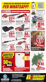 Aktueller B1 Discount Baumarkt Prospekt mit Kettensäge, "BESTPREISE DER WOCHE!", Seite 10