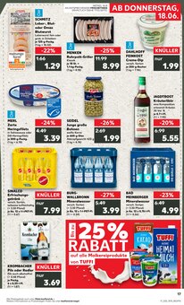 Bier im aktuellen Kaufland Prospekt (Schwerte (Hansestadt an der Ruhr)) Bier im Kaufland Prospekt "Hier bin ich richtig" mit 56 Seiten (Schwerte (Hansestadt an der Ruhr))