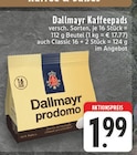 Kaffeepads versch. Sorten Angebote von Dallmayr bei E center Menden für 1,99 €