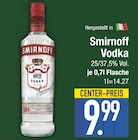 Vodka im Angebot bei E center in Rosenheim Vodka Angebote von Smirnoff bei E center Rosenheim für 9,99 €