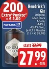 Gin Original im Angebot bei EDEKA in Arnsberg Gin Original Angebote von Hendrick's bei EDEKA Arnsberg für 27,99 €