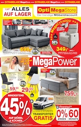 Opti-Megastore Prospekt "Mega Power Deals", 12 Seiten, 19.12.2025 - 19.12.2025 Aktueller Opti-Megastore Prospekt, "Mega Power Deals", mit Angeboten der Woche, gültig von 19.12.2025 bis 19.12.2025
