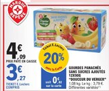 Gourdes panachés sans sucres ajoutés - DOUCEUR DU VERGER dans le catalogue E.Leclerc