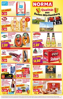 Rindfleisch im Norma Prospekt "Mehr fürs Geld" mit 28 Seiten (Reutlingen)