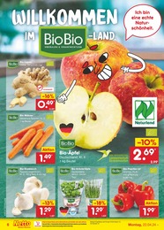 Bio Ingwer im Netto Marken-Discount Prospekt "Aktuelle Angebote" auf Seite 6