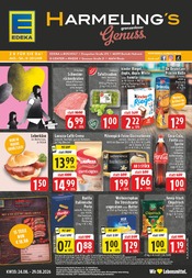EDEKA Supermarkt Prospekt der aktuellen Woche mit 32 Seiten, gültig von 24.08.2026 bis 29.08.2026, in Isselburg und Umgebung Aktueller EDEKA Supermarkt Prospekt in Isselburg und Umgebung, "Aktuelle Angebote" mit 32 Seiten, 24.08.2026 - 29.08.2026