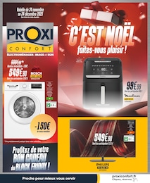 Catalogue Proxi Confort "C'EST NOËL faites-vous plaisir !" à Barcelonnette et alentours, 4 pages, 24/11/2025 - 24/12/2025