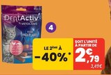 STICKS DENTACTIV - X10 - VETOCANIS dans le catalogue Animalis