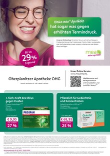 Aktueller mea - meine apotheke Prospekt für Zwickau mit  Seiten